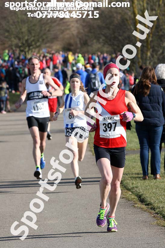 Senior women and vets women and men, 2018 Royal Signals NECAA Road Relays, Hetton. Photo: David T. Hewitson/Sports for All Pics